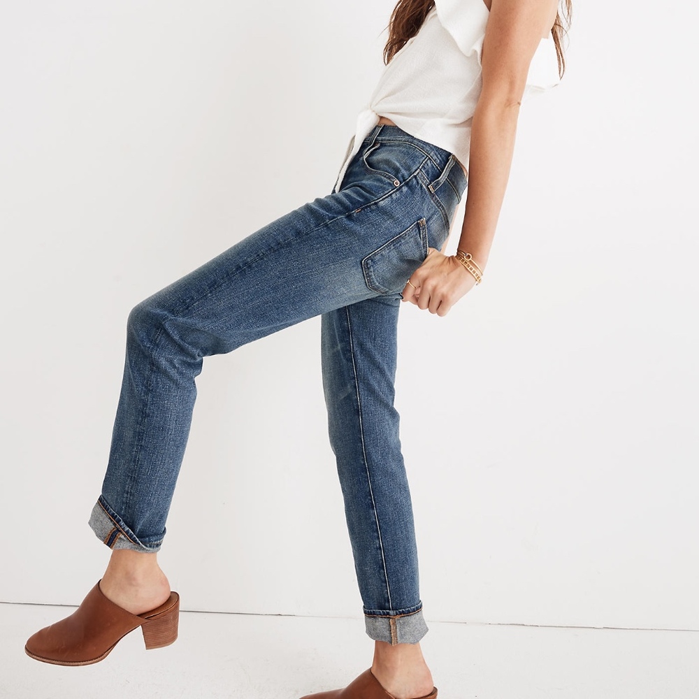 Madewell Slim Boyjean Petite